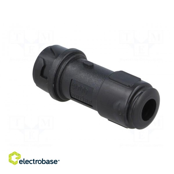 Connector: circular | plug | male | PIN: 4 | w/o contacts | for cable image 4