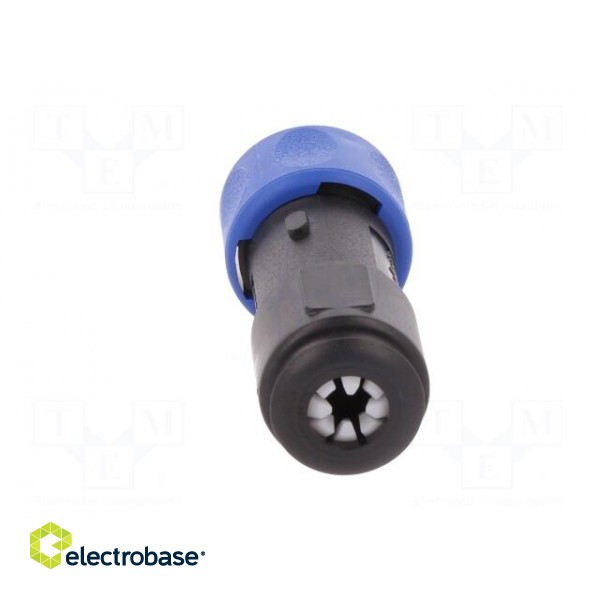 Connector: circular | plug | male | PIN: 4 | w/o contacts | for cable фото 5