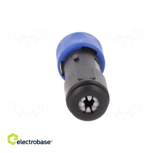 Connector: circular | plug | male | PIN: 4 | w/o contacts | for cable image 5