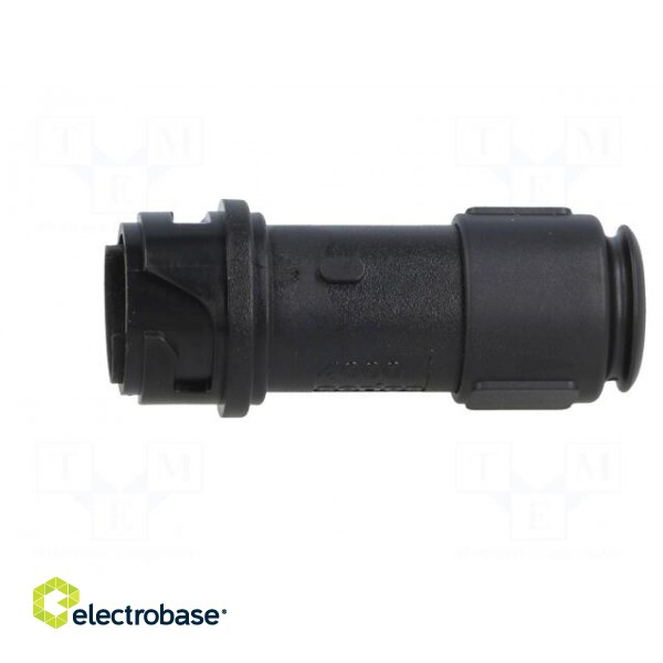 Connector: circular | plug | male | PIN: 4 | w/o contacts | for cable фото 3