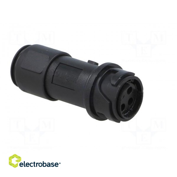 Connector: circular | plug | male | PIN: 4 | w/o contacts | for cable image 8