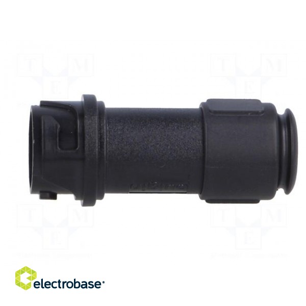 Connector: circular | plug | male | PIN: 4 | w/o contacts | for cable image 3