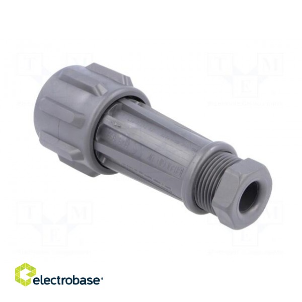 Connector: circular | plug | male | PIN: 5 | EXPlora | Contacts: brass image 4