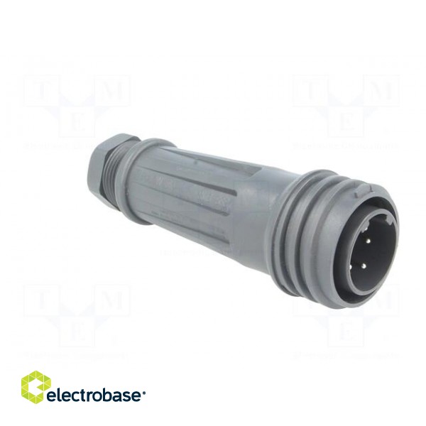 Connector: circular | plug | male | PIN: 5 | EXPlora | Contacts: brass image 8