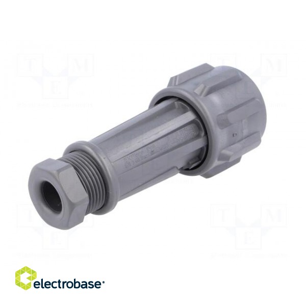 Connector: circular | plug | male | PIN: 5 | EXPlora | Contacts: brass paveikslėlis 6