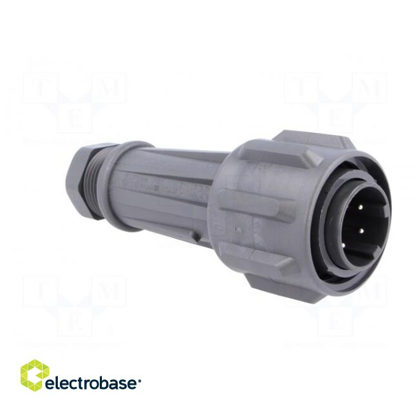 Connector: circular | plug | male | PIN: 5 | EXPlora | Contacts: brass image 8