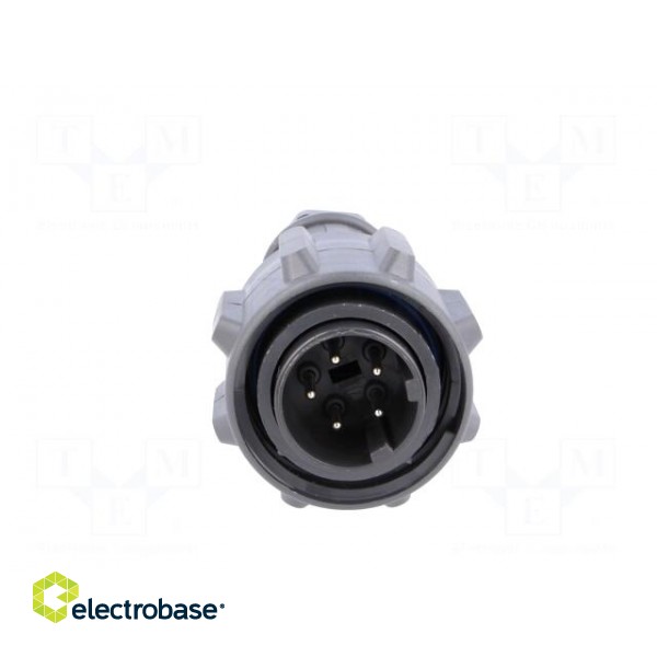 Connector: circular | plug | male | PIN: 5 | EXPlora | Contacts: brass paveikslėlis 9