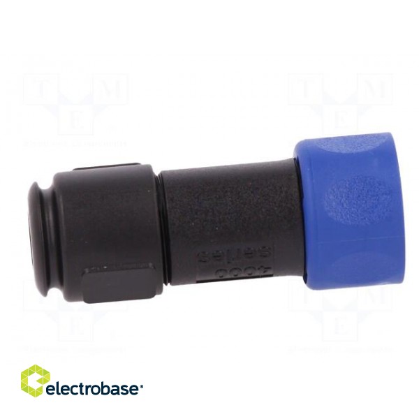 Connector: circular | plug | male | PIN: 6 | w/o contacts | for cable image 7