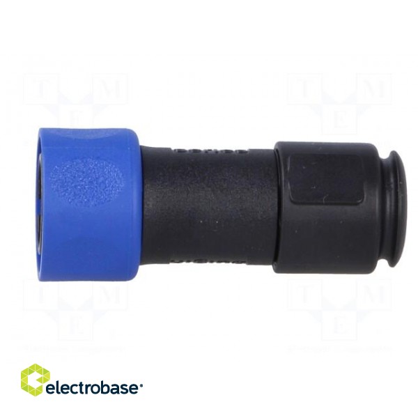Connector: circular | plug | male | PIN: 6 | w/o contacts | for cable фото 3