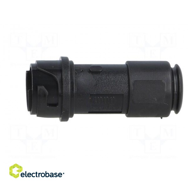 Connector: circular | plug | male | PIN: 6 | w/o contacts | for cable paveikslėlis 3