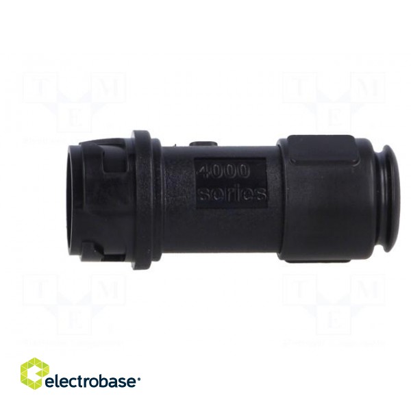 Connector: circular | plug | male | PIN: 6 | w/o contacts | for cable image 3