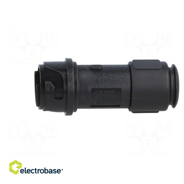 Connector: circular | plug | male | PIN: 6 | w/o contacts | for cable image 3