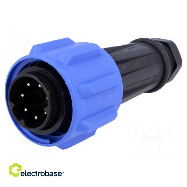 Connector: circular | plug | male | PIN: 7 | Buccaneer 900 | for cable image 1