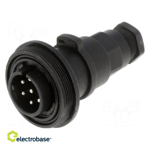 Connector: circular | plug | male | PIN: 7 | Standard Buccaneer® | IP68 paveikslėlis 1