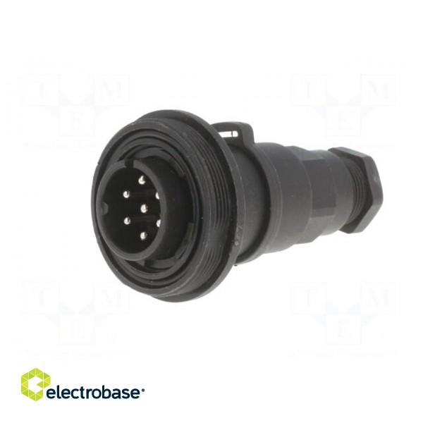 Connector: circular | plug | male | PIN: 7 | Standard Buccaneer® | IP68 paveikslėlis 2