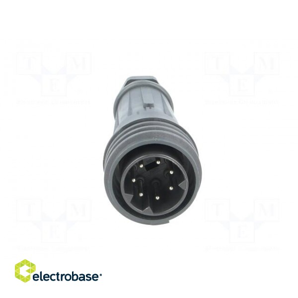 Connector: circular | plug | male | PIN: 7 | EXPlora | Contacts: brass image 9