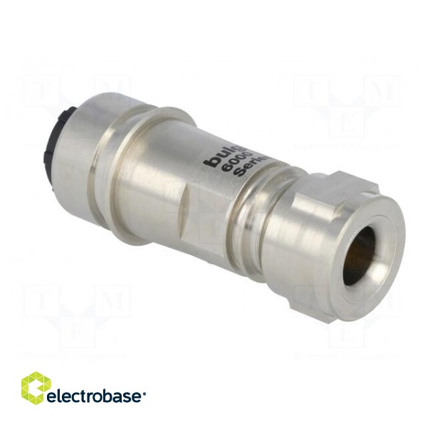 Connector: circular | plug | male | PIN: 8 | w/o contacts | for cable image 4