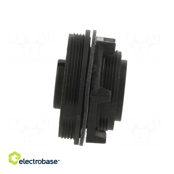 Connector: circular | socket | female | PIN: 12 | w/o contacts | crimped image 3