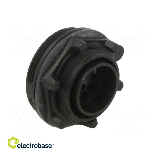 Connector: circular | socket | female | PIN: 12 | w/o contacts | crimped image 4