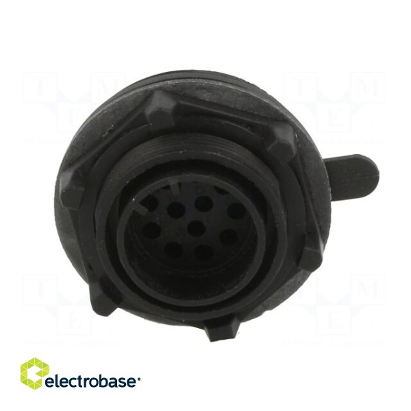 Connector: circular | socket | female | PIN: 12 | w/o contacts | crimped image 5