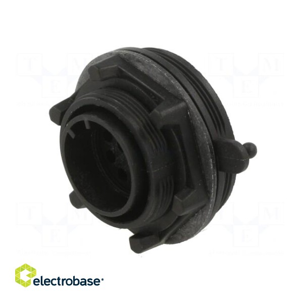 Connector: circular | socket | female | PIN: 12 | w/o contacts | crimped image 6