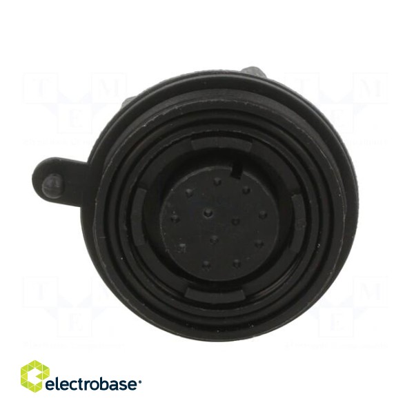 Connector: circular | socket | female | PIN: 12 | w/o contacts | crimped фото 9