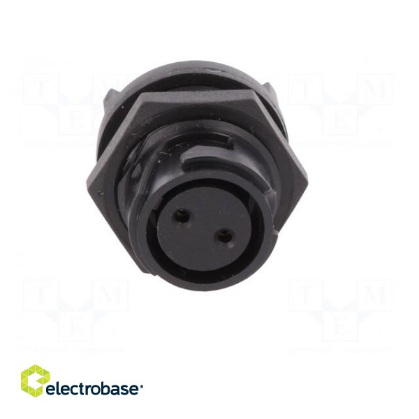 Connector: circular | socket | female | PIN: 2 | Buccaneer 4000 | THT image 9