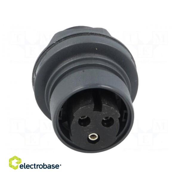 Connector: circular | socket | female | PIN: 3 | Buccaneer 6000 | 12A paveikslėlis 9