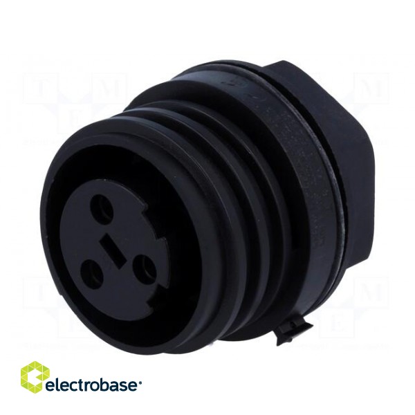 Connector: circular | socket | female | PIN: 3 | Buccaneer 900 | IP68 image 1