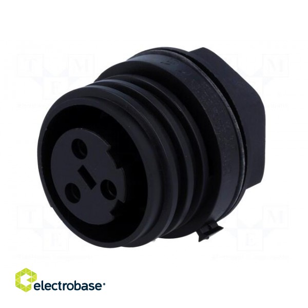 Connector: circular | socket | female | PIN: 3 | Buccaneer 900 | IP68 фото 2