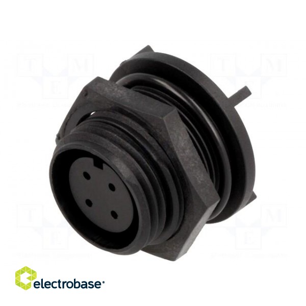 Connector: circular | socket | female | PIN: 4 | Buccaneer 400 | IP68 image 1
