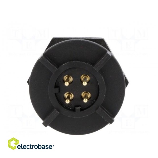 Connector: circular | socket | female | PIN: 4 | Buccaneer 400 | IP68 фото 5