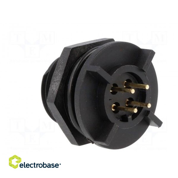 Connector: circular | socket | female | PIN: 4 | Buccaneer 400 | IP68 фото 4