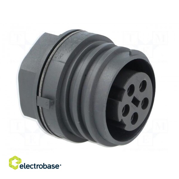 Connector: circular | socket | female | PIN: 5 | EXPlora | nickel plated image 8