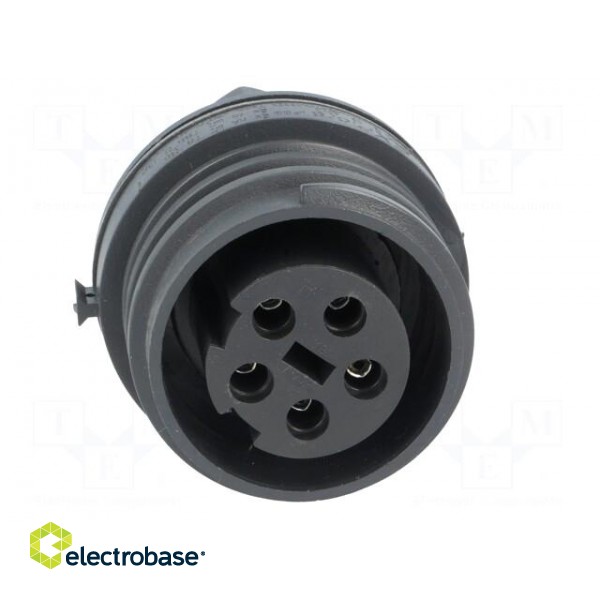 Connector: circular | socket | female | PIN: 5 | EXPlora | nickel plated image 9