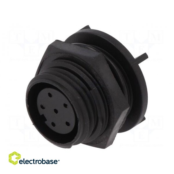 Connector: circular | socket | female | PIN: 6 | Buccaneer 400 | IP68 image 1