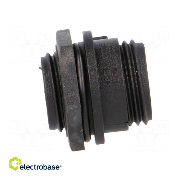 Connector: circular | socket | female | PIN: 6 | w/o contacts | IP68 image 7