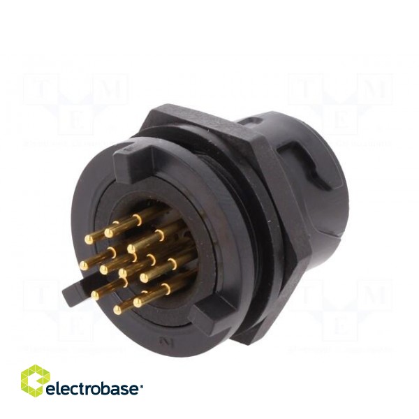 Connector: circular | socket | male | PIN: 10 | Buccaneer 4000 | THT image 6
