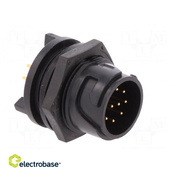 Connector: circular | socket | male | PIN: 10 | Buccaneer 4000 | THT image 8