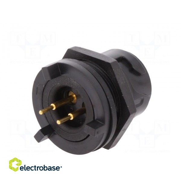 Connector: circular | socket | male | PIN: 2 | Buccaneer 4000 | THT | 10A image 6