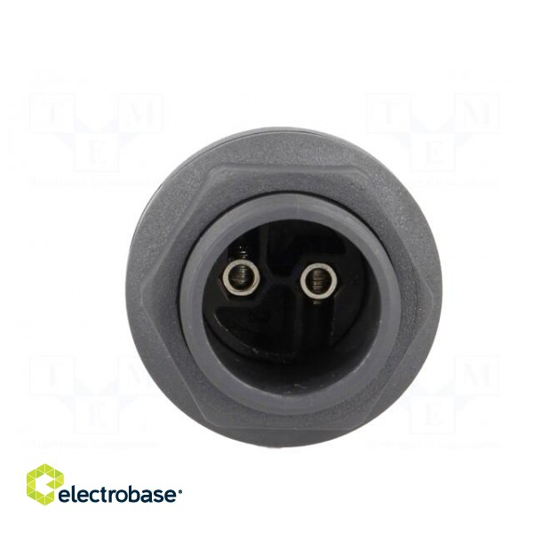 Connector: circular | socket | male | PIN: 2 | Buccaneer 6000 | UL94V-0 image 5