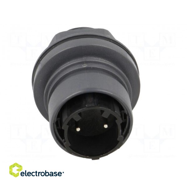 Connector: circular | socket | male | PIN: 2 | Buccaneer 6000 | UL94V-0 image 9