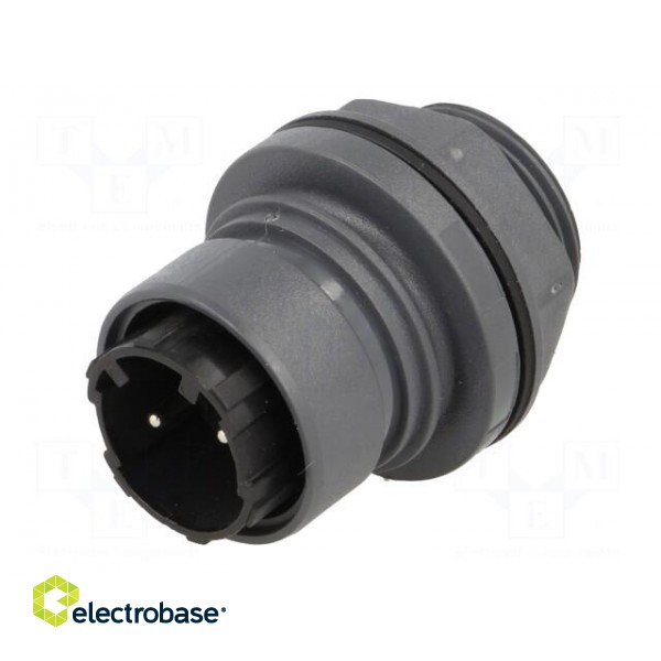 Connector: circular | socket | male | PIN: 2 | Buccaneer 6000 | UL94V-0 image 2