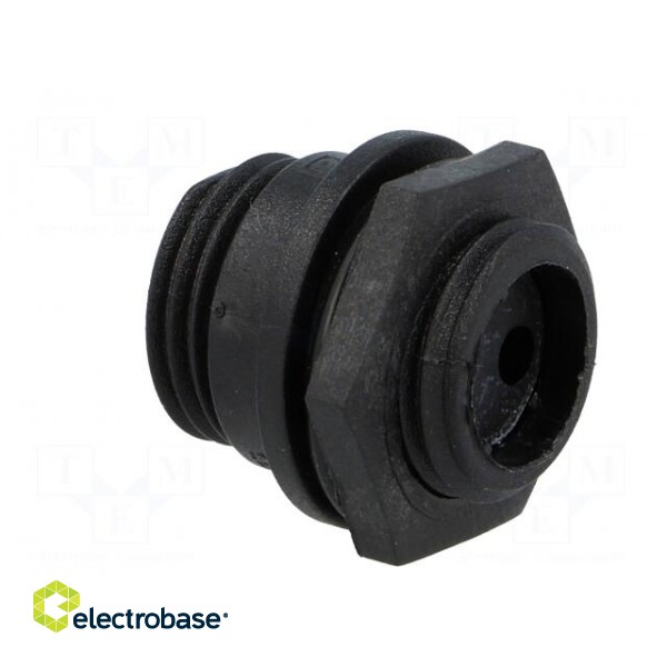 Connector: circular | socket | male | PIN: 2 | w/o contacts | IP68 | 250V image 4