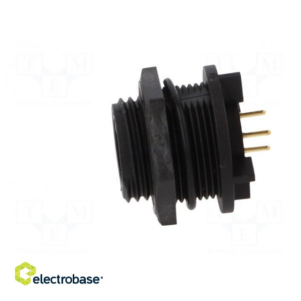 Connector: circular | socket | male | PIN: 3 | Buccaneer 400 | IP68 | 250V image 3