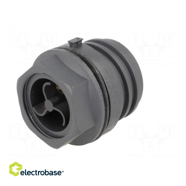 Connector: circular | socket | male | PIN: 3 | EXPlora | Contacts: brass image 6