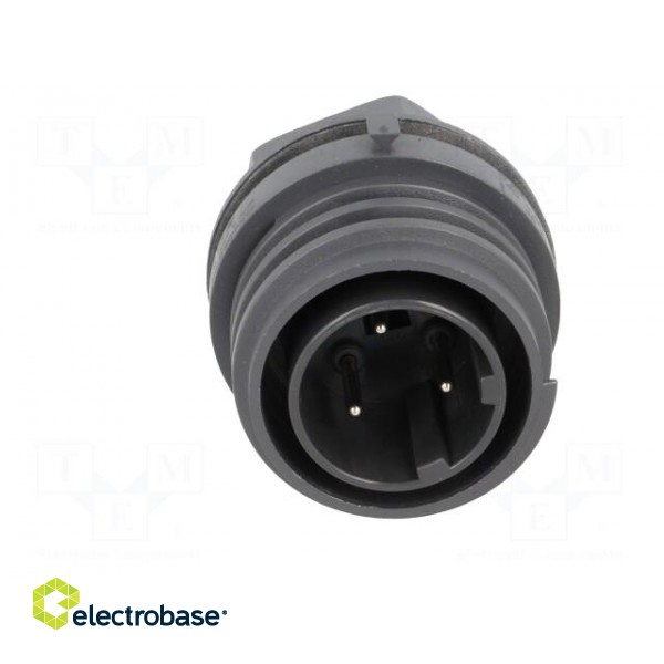 Connector: circular | socket | male | PIN: 3 | EXPlora | Contacts: brass image 9