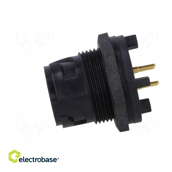 Connector: circular | socket | male | PIN: 4 | Buccaneer 4000 | THT | 5A image 3