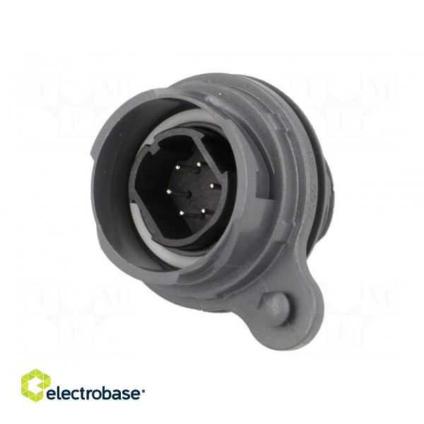 Connector: circular | socket | male | PIN: 6 | Buccaneer 7000 | UL94V-0 image 2