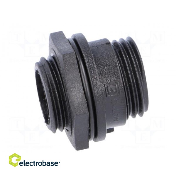 Connector: circular | socket | male | PIN: 6 | w/o contacts | IP68 | 125V image 7